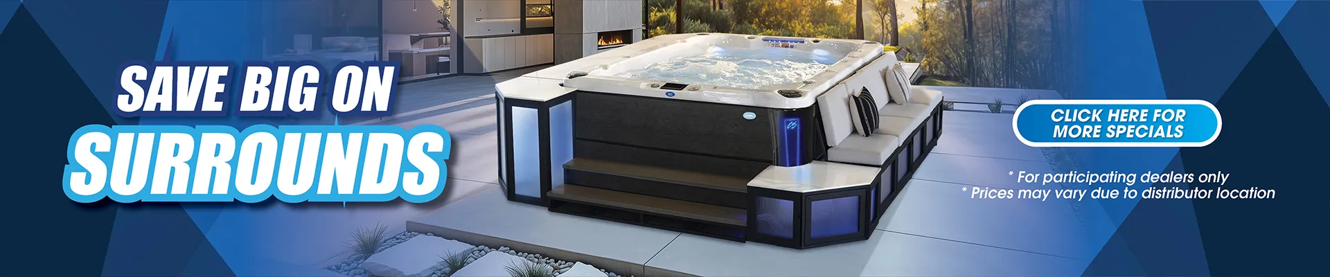 Calspas hot tub being used in a family setting - Live Oak