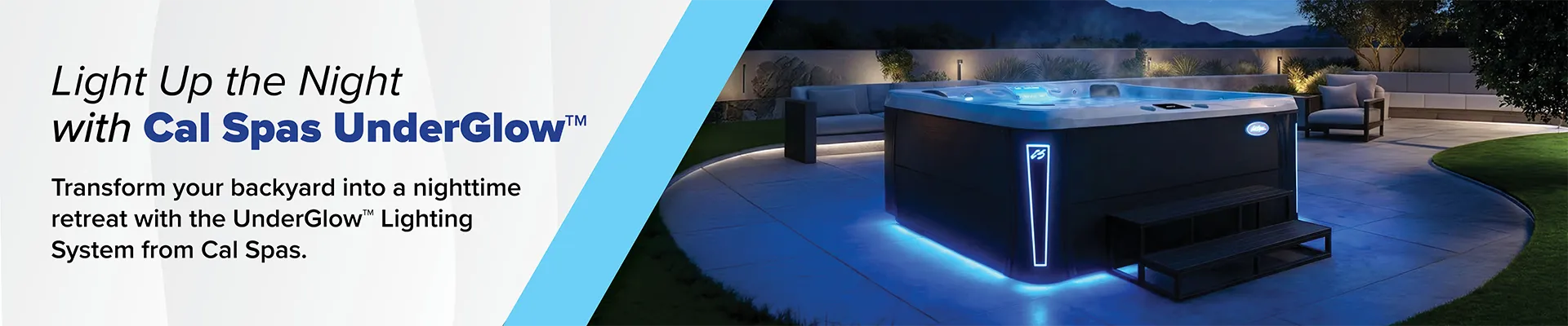 Calspas hot tub being used in a family setting - Live Oak